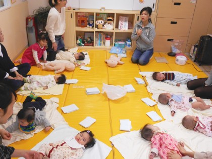 場所貸しオイルベビーセミナー開催しました♪　保険サロン名古屋植田店