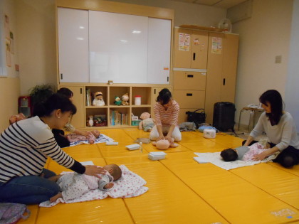 オイルベビーマッサージセミナー開催しました✿　名古屋植田店