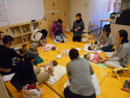 オイルベビーマッサージセミナー開催いたしました♥♡保険サロン名古屋植田店